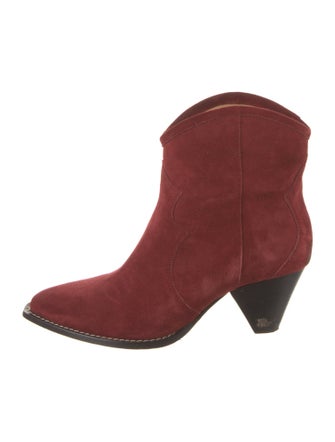 Isabel Marant Suede Western Boots