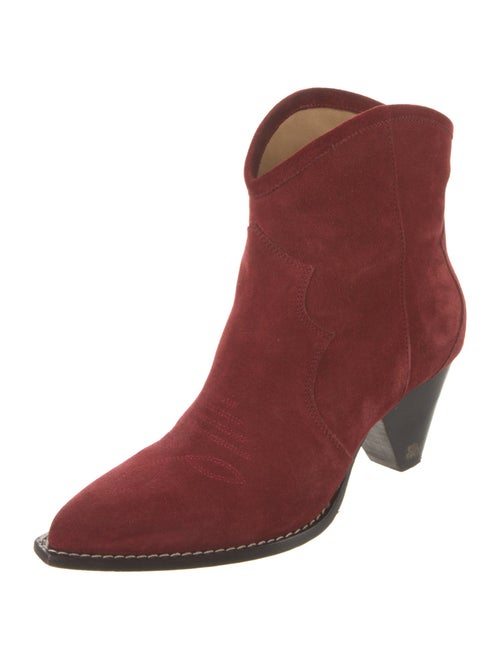 Isabel Marant Suede Western Boots