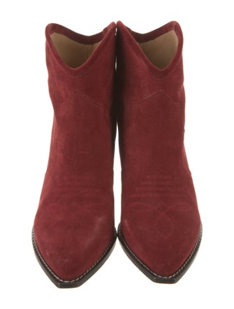 Isabel Marant Suede Western Boots