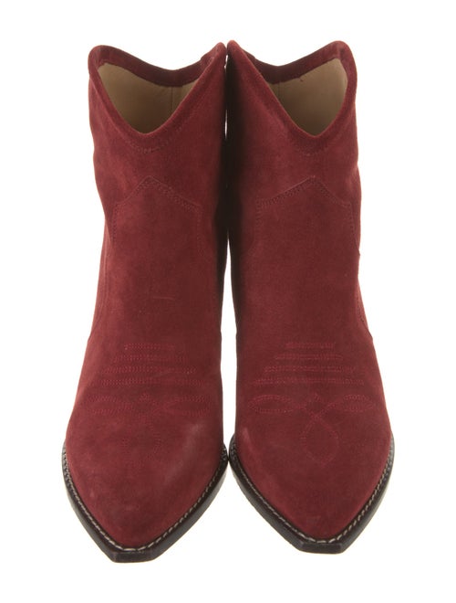 Isabel Marant Suede Western Boots