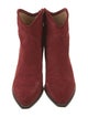 Isabel Marant Suede Western Boots