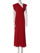 Isabel Marant V-Neck Long Dress