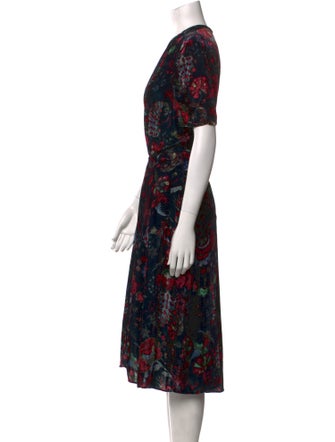 Isabel Marant Floral Print Midi Length Dress