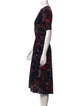 Isabel Marant Floral Print Midi Length Dress