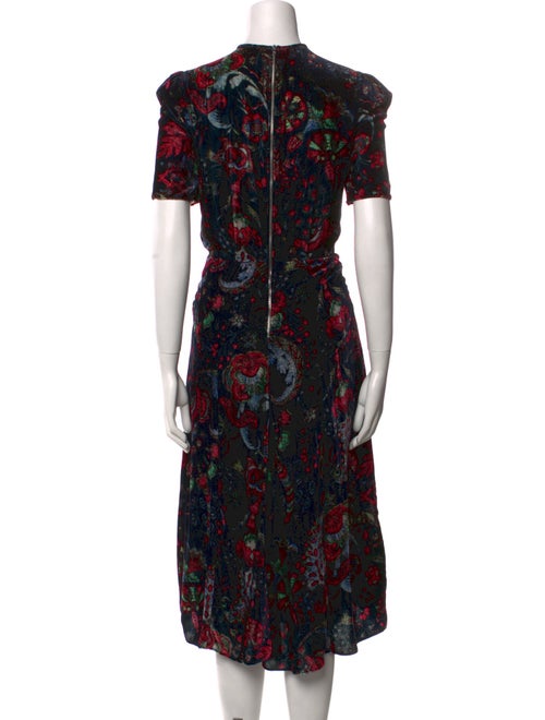 Isabel Marant Floral Print Midi Length Dress