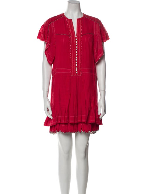 Isabel Marant V-Neck Mini Dress