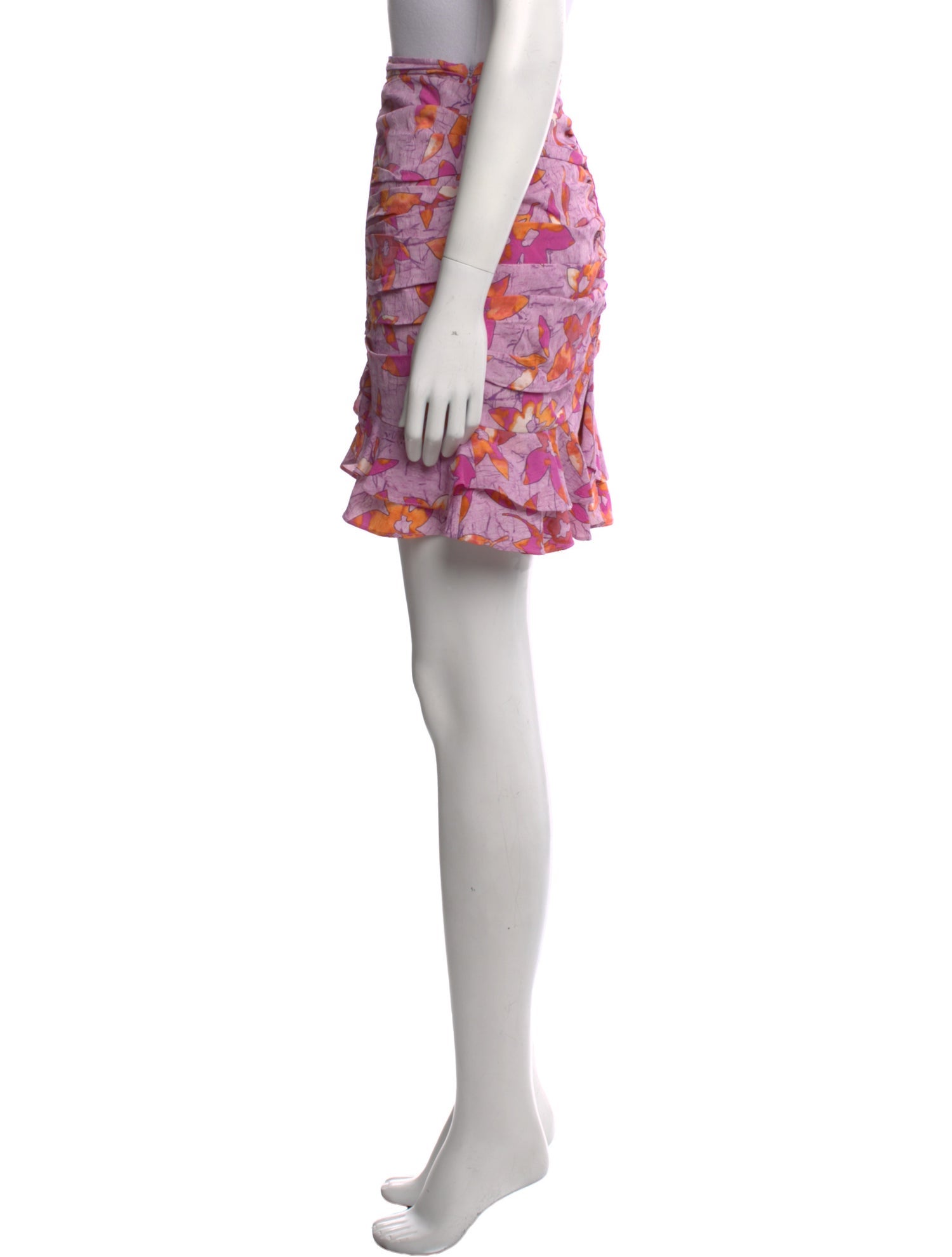 Isabel Marant Floral Print Mini Skirt