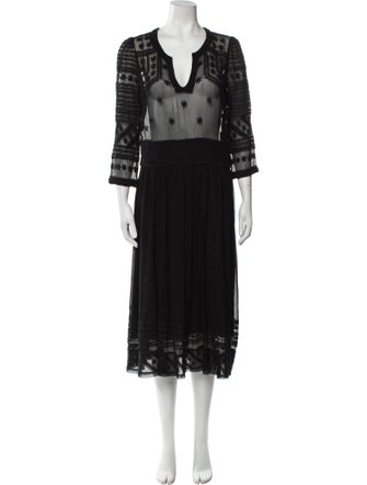 Isabel Marant Silk Long Dress