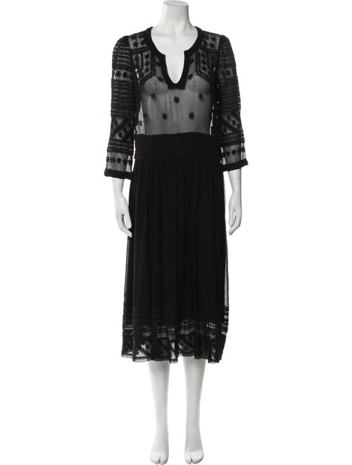 Isabel Marant Silk Long Dress