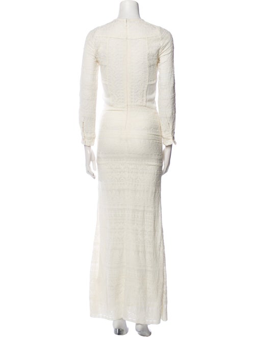 Isabel Marant Crew Neck Long Dress