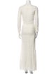Isabel Marant Crew Neck Long Dress