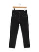 Isabel Marant High-Rise Straight Leg Jeans
