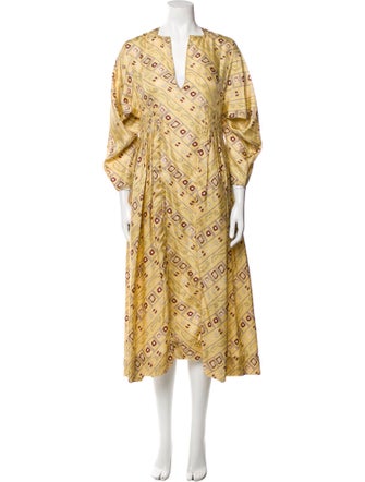 Isabel Marant Silk Long Dress