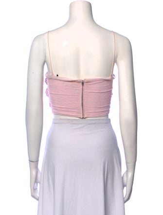 Isabel Marant V-Neck Sleeveless Crop Top