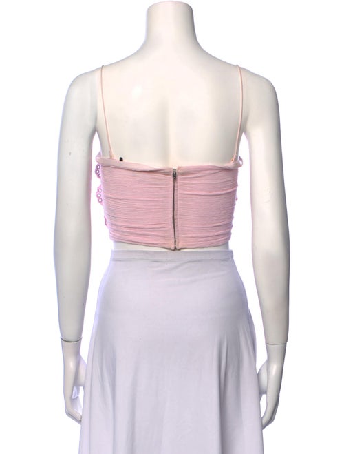 Isabel Marant V-Neck Sleeveless Crop Top