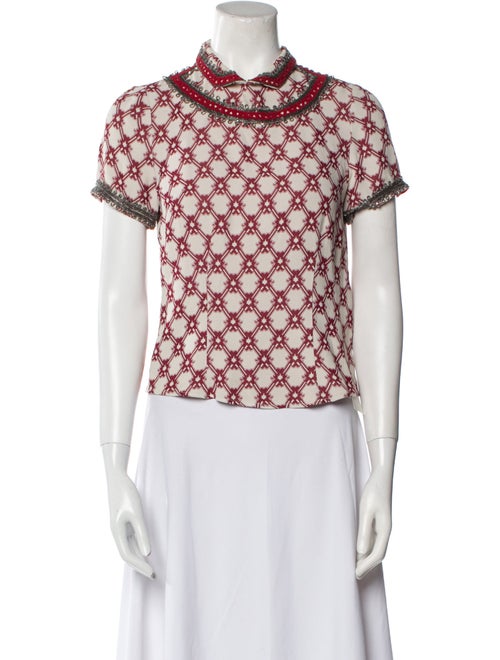 Isabel Marant Printed Short Sleeve T-Shirt