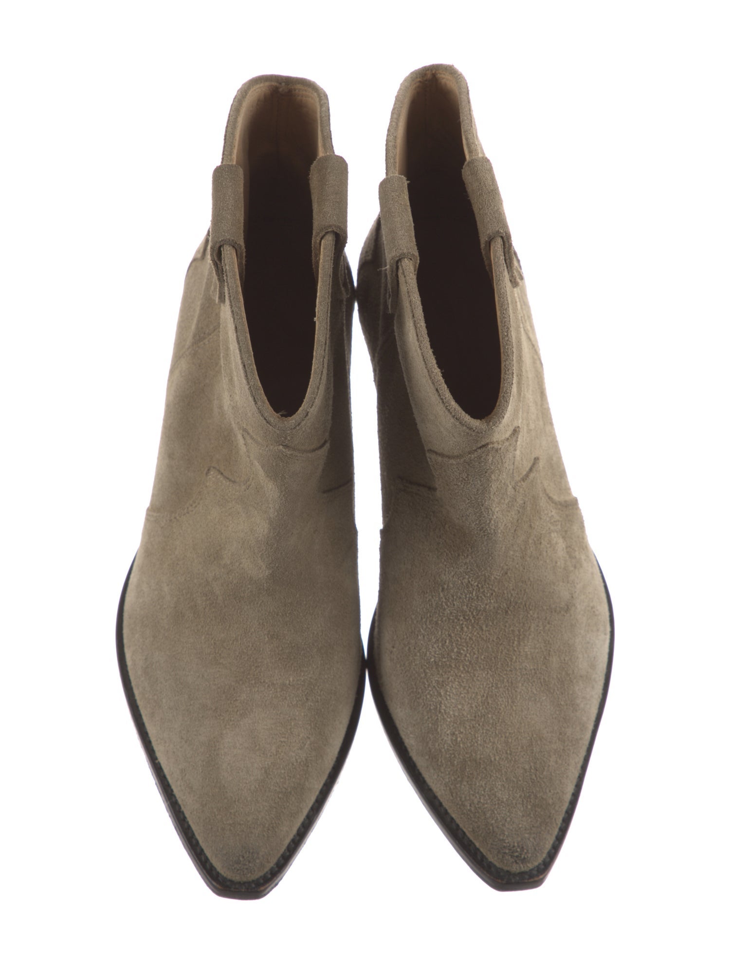 Isabel Marant Suede Western Boots