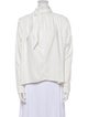 Isabel Marant Tie Neck Long Sleeve Blouse