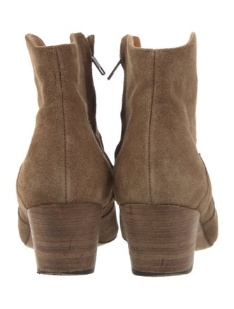 Isabel Marant Suede Western Boots