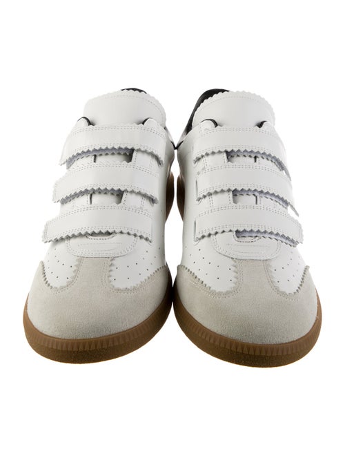 Isabel Marant Leather Leather Trim Embellishment Sneakers