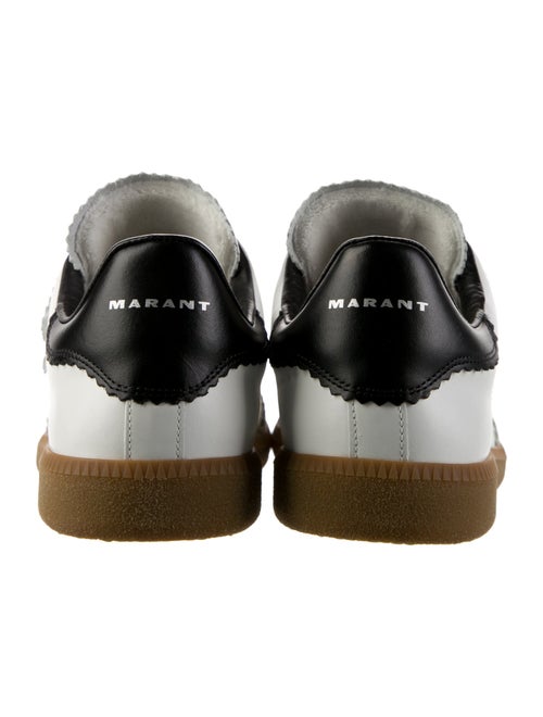 Isabel Marant Leather Leather Trim Embellishment Sneakers