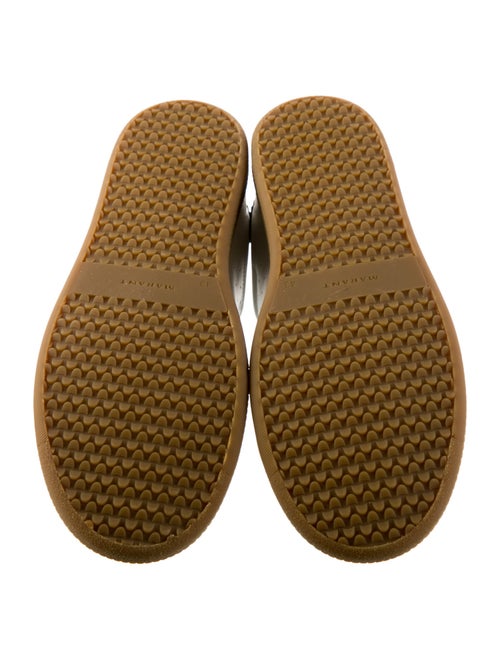 Isabel Marant Leather Leather Trim Embellishment Sneakers