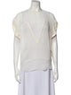 Isabel Marant Bateau Neckline Short Sleeve Blouse