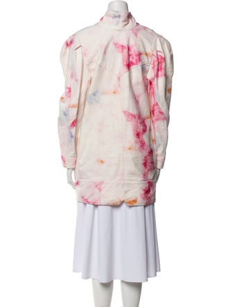 Isabel Marant Tie-Dye Print Coat