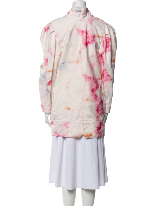 Isabel Marant Tie-Dye Print Coat