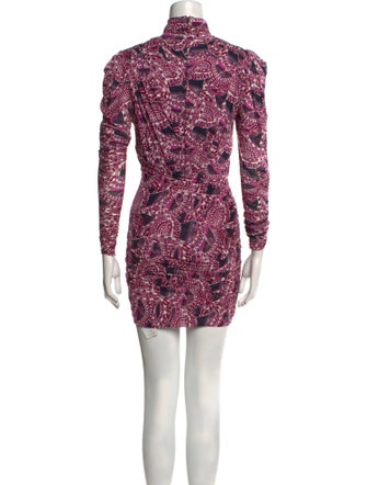 Isabel Marant Animal Print Mini Dress