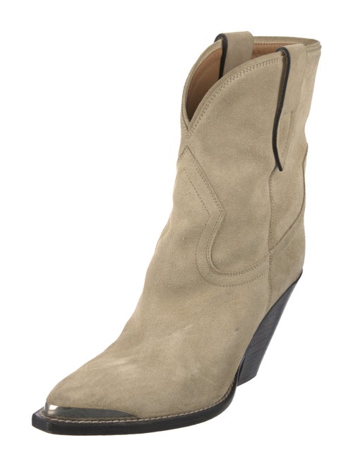 Isabel Marant Suede Western Boots