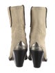 Isabel Marant Suede Western Boots