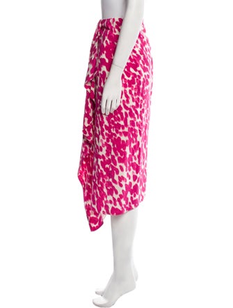 Isabel Marant Silk Midi Length Skirt