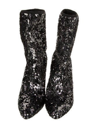 Aquazzura Sequins Boots