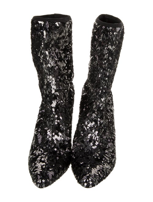 Aquazzura Sequins Boots