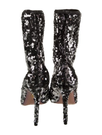 Aquazzura Sequins Boots