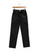 Isabel Marant High-Rise Straight Leg Jeans