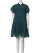 Isabel Marant Mock Neck Mini Dress