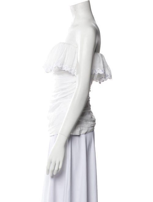 Isabel Marant Strapless Crop Top