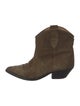 Isabel Marant Suede Western Boots