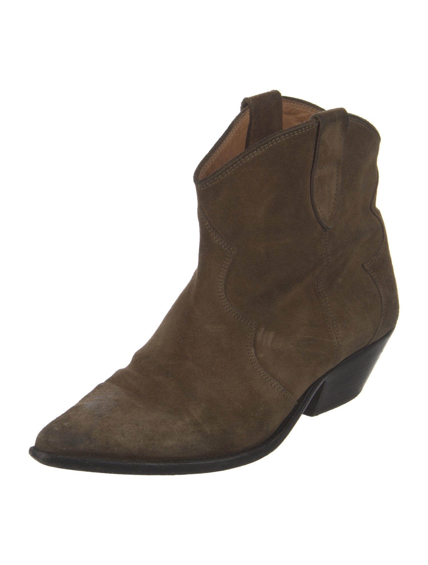 Isabel Marant Suede Western Boots