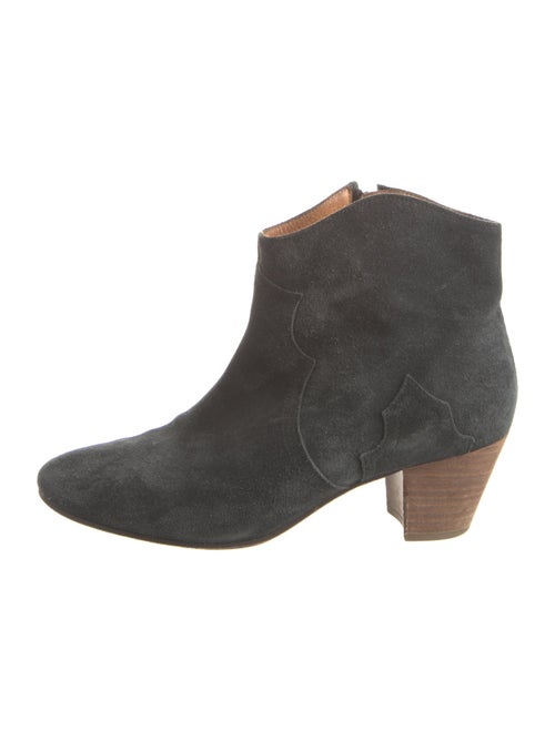 Isabel Marant Suede Western Boots