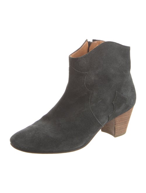 Isabel Marant Suede Western Boots