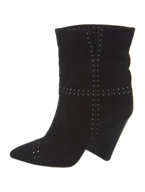 Isabel Marant Suede Studded Accents Boots