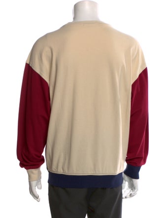 Isabel Marant Colorblock Pattern Crew Neck Pullover