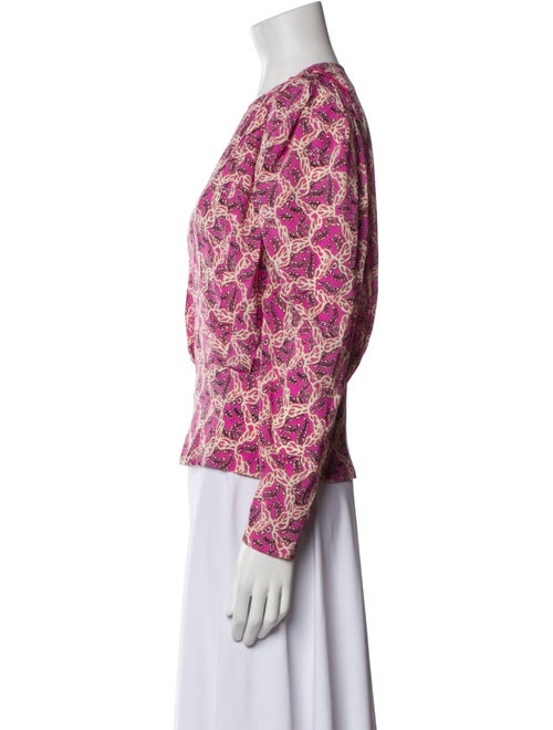 Isabel Marant Silk Printed Blouse