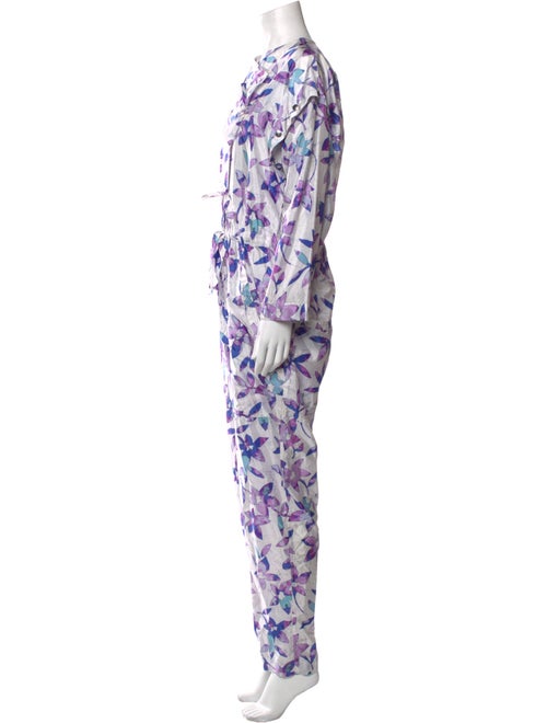 Isabel Marant Printed Crew Neck Jumpsuit