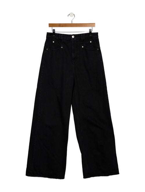 Isabel Marant High-Rise Wide Leg Jeans
