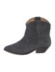 Isabel Marant Suede Western Boots