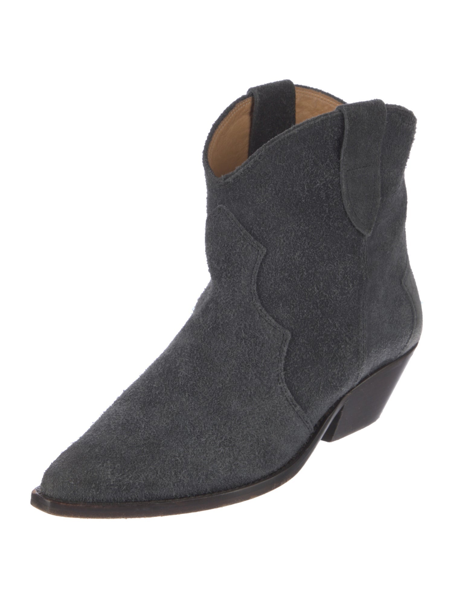 Isabel Marant Suede Western Boots
